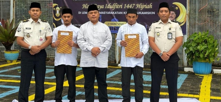 Remisi Lebaran 2026 di Lapas Sukamiskin, 303 Napi Dapat Pengurangan Hukuman, 1 Orang Langsung Bebas
