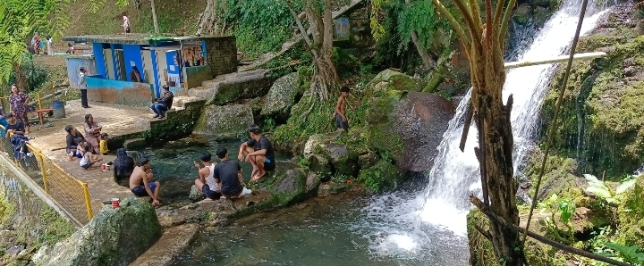 H+1 Lebaran 1447 Hijriyah, Wisatawan Serbu  Wisata Alam Sindanggeulis Kahuripan